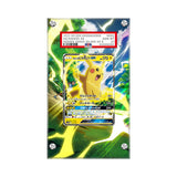 Ash's Pikachu GX 005/02 - Pokémon Extended Artwork Protective Card Display Case Psa/cgc/tag/raw